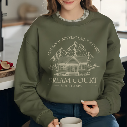 Dream Cabin  Sweatshirt -  Book Lover Gift