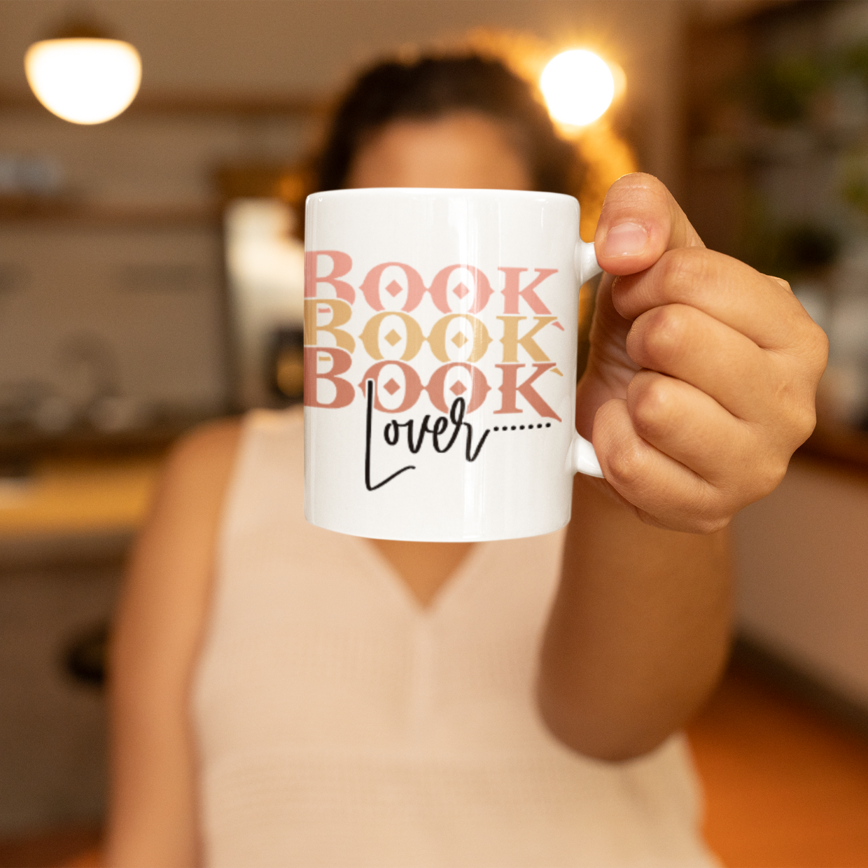 Book Lover Ceramic Mug - 11oz  for Literary Enthusiasts