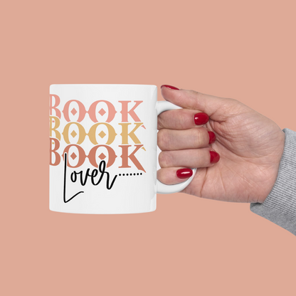 Book Lover Ceramic Mug - 11oz  for Literary Enthusiasts