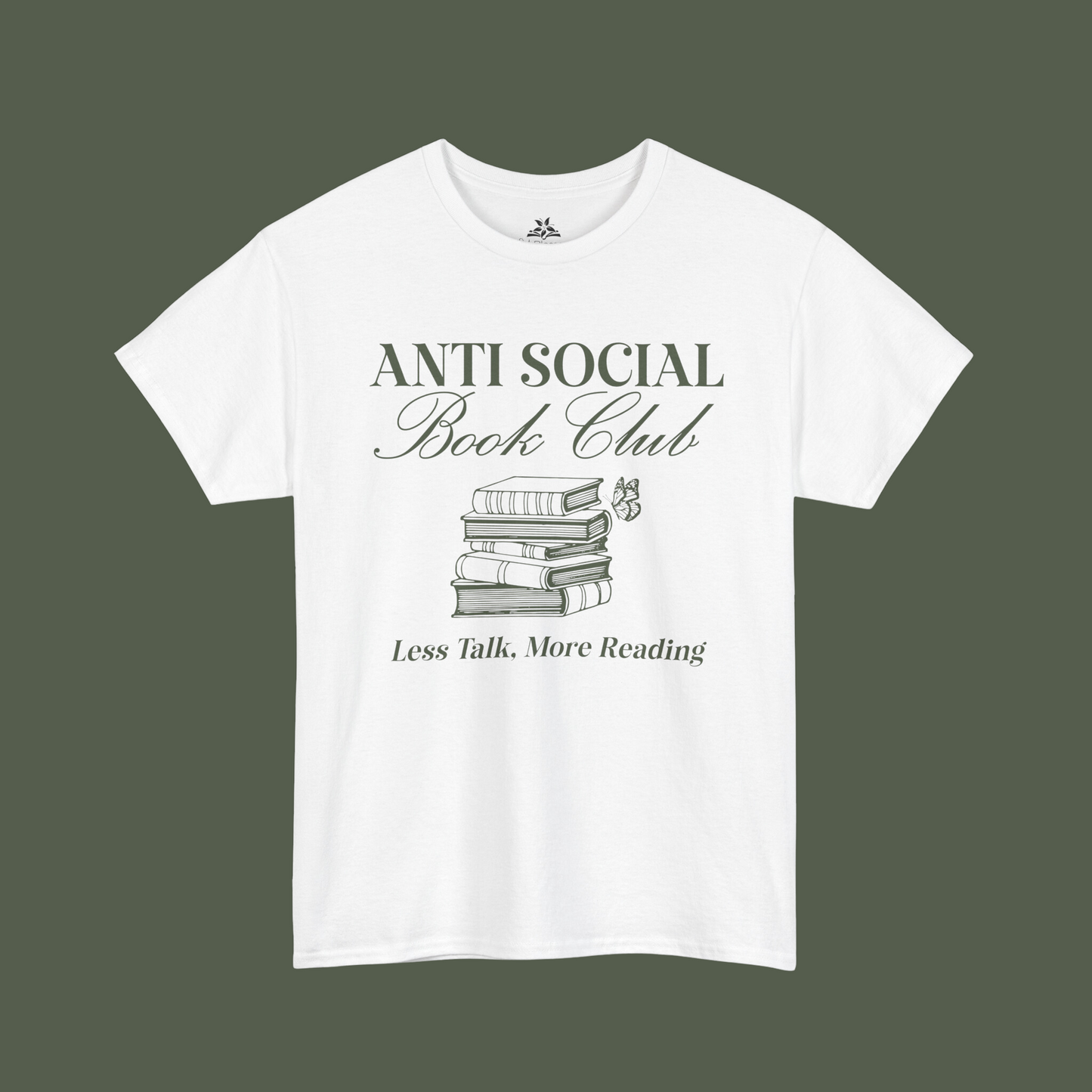 Antisocial Book Club  T-Shirt - Perfect for Book Lovers