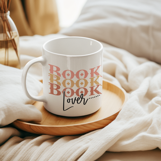 Book Lover Ceramic Mug - 11oz  for Literary Enthusiasts