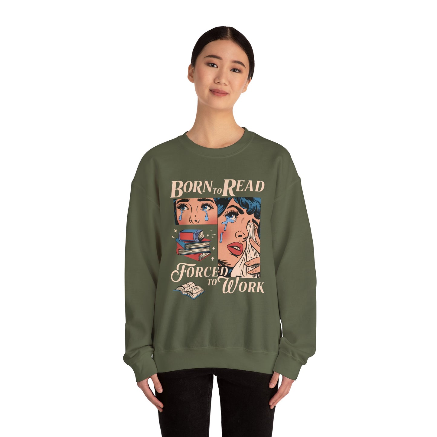 Born To Read Bookish Sweatshirt