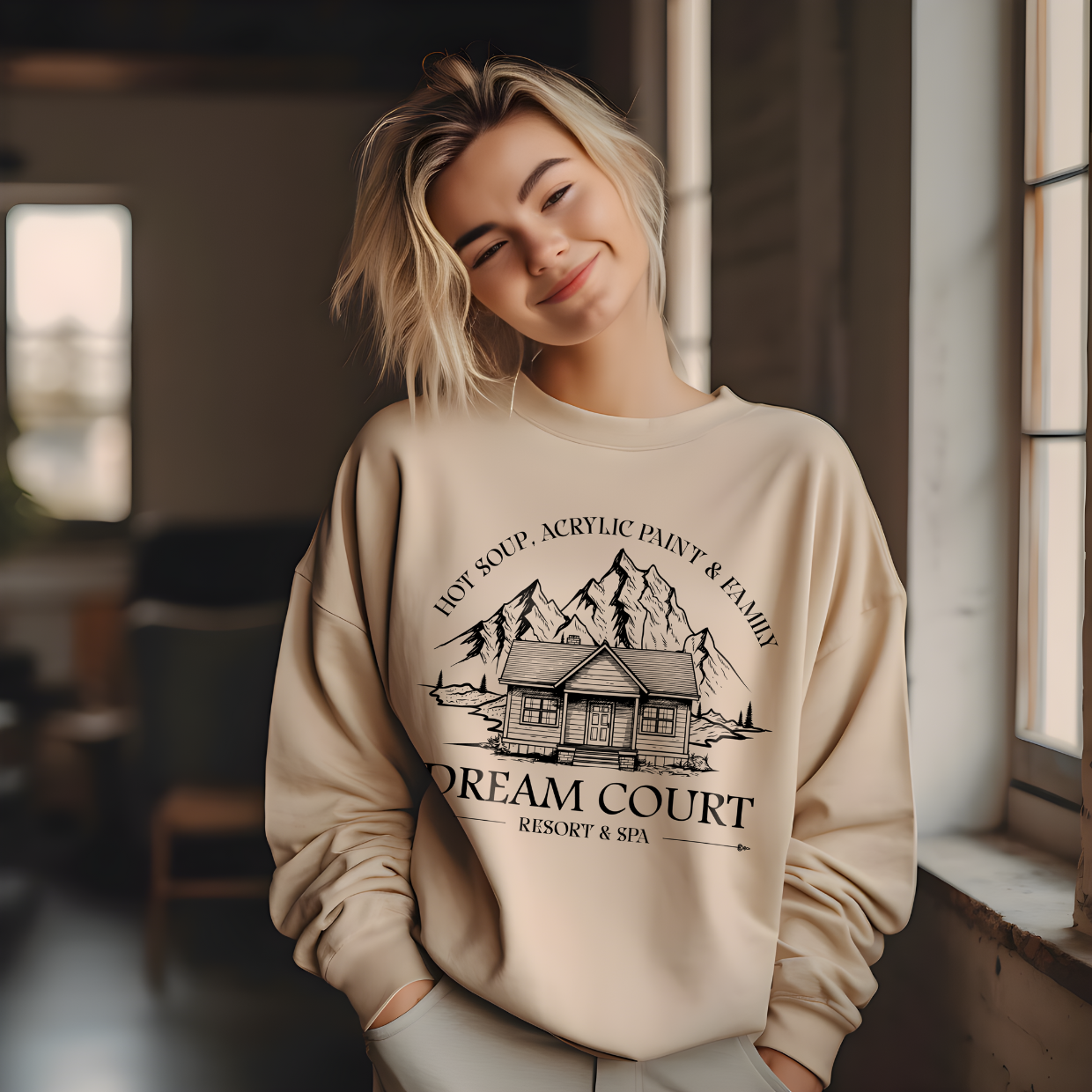 Sudadera  Dream Cabin: Regalo para Amantes de los Libros