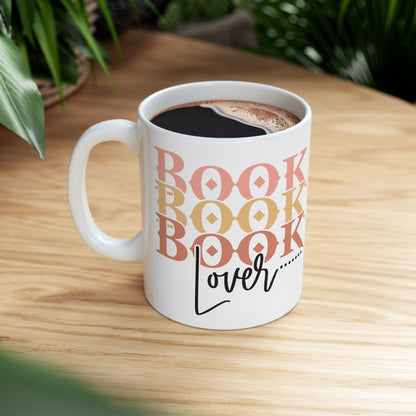 Book Lover Ceramic Mug - 11oz  for Literary Enthusiasts