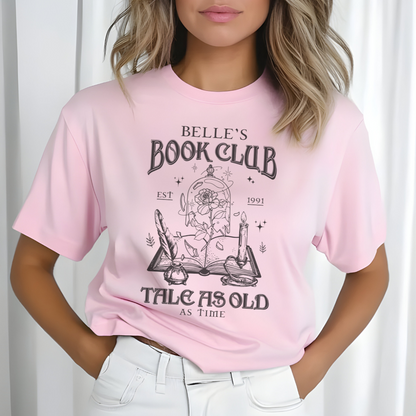 Belle's Book Club Tshirt - Gift for Reader