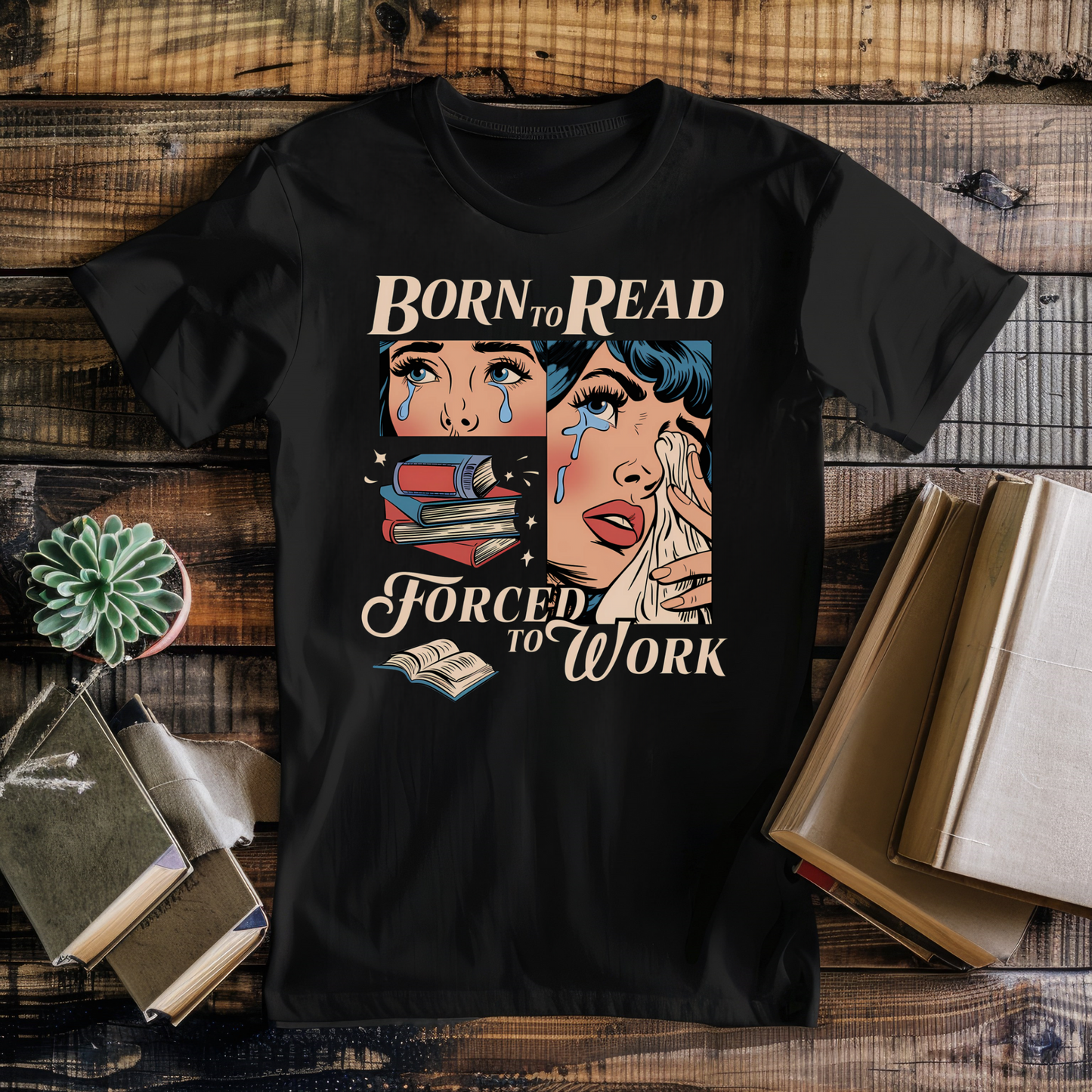 Born To Read Bookish Shirt, Funny Reader Book Addict Tee, Spicy Books Sweater, Smut Shirt, Aesthetic Womens Tshirt