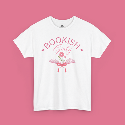 Bookish Girly T-Shirt - Perfect Gift for Book Lovers