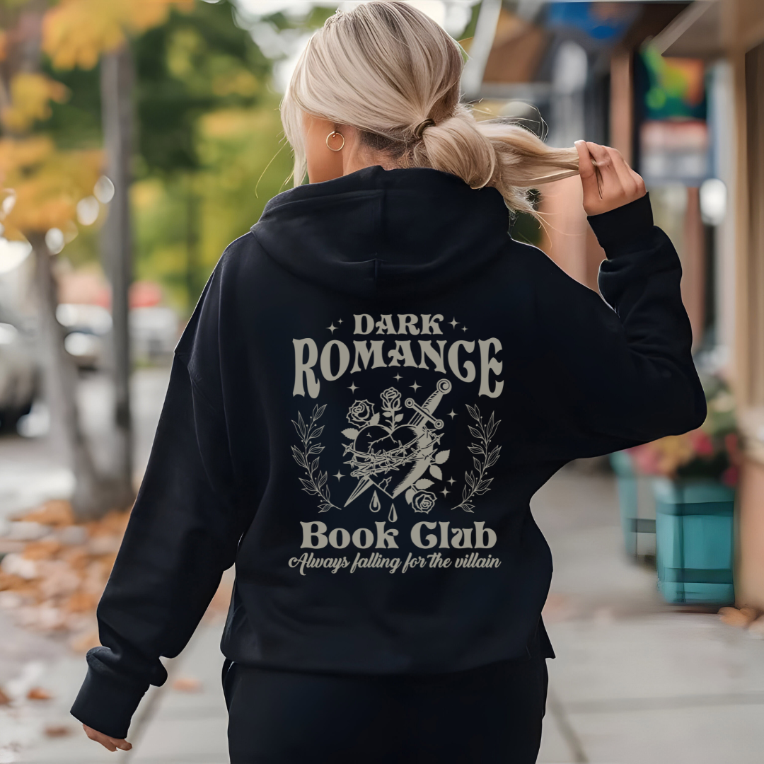 Dark Romance Book Club Unisex Hoodies, Reading Hoodies Gift