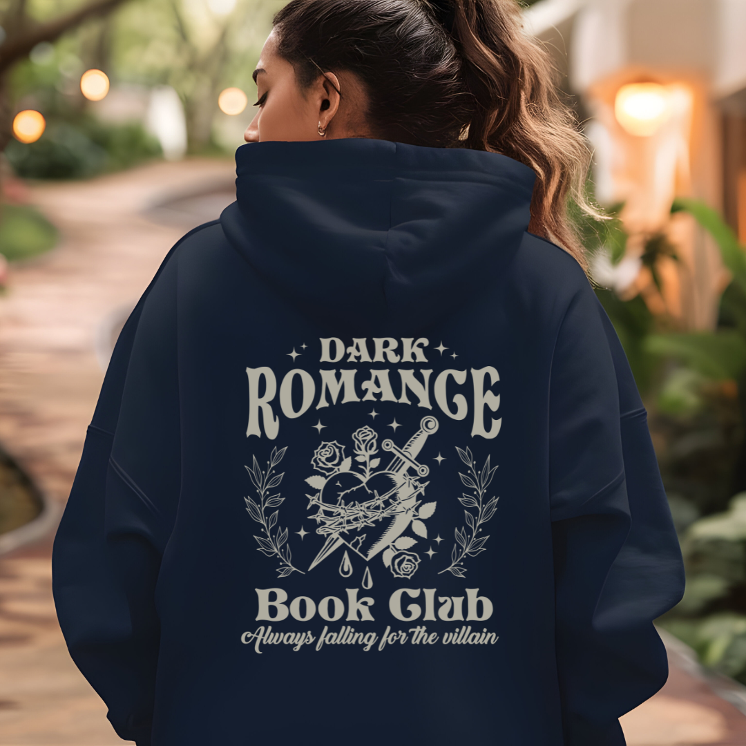 Dark Romance Book Club Unisex Hoodies, Reading Hoodies Gift