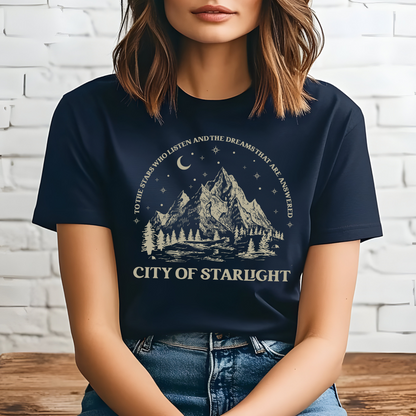 "City of Starlight" Tshirt – Perfect gift for Book Lover